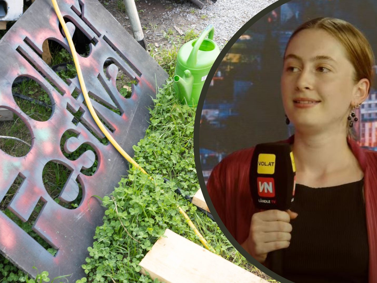 Julia K. bei "Vorarlberg LIVE".