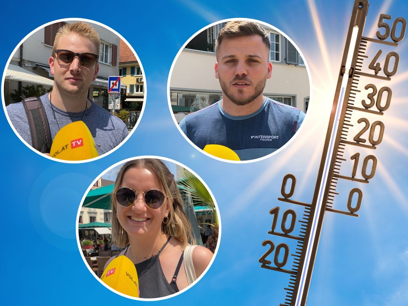Was tun gegen Hitze? VOL.AT wollte es wissen.