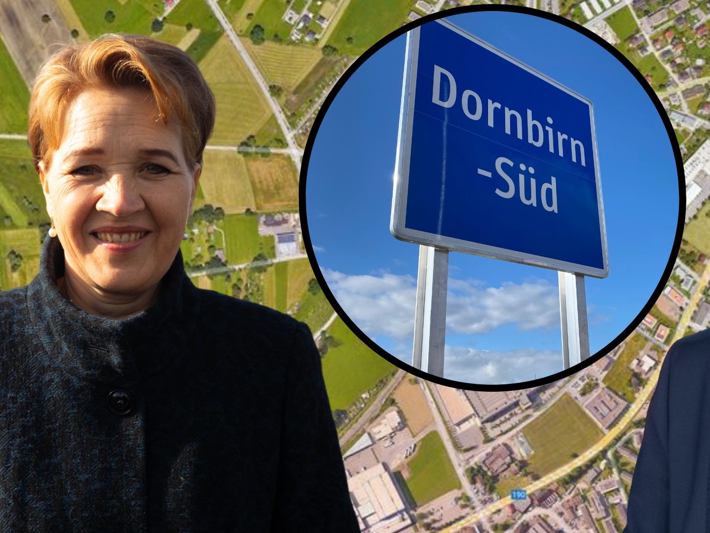 Nach der Fertigstellung der Anschlussstelle "Dornbirn-Süd" tauschen Stadt und Land Straßen. Nach der Fertigstellung der Anschlussstelle "Dornbirn-Süd" tauschen Stadt und Land Straßen.