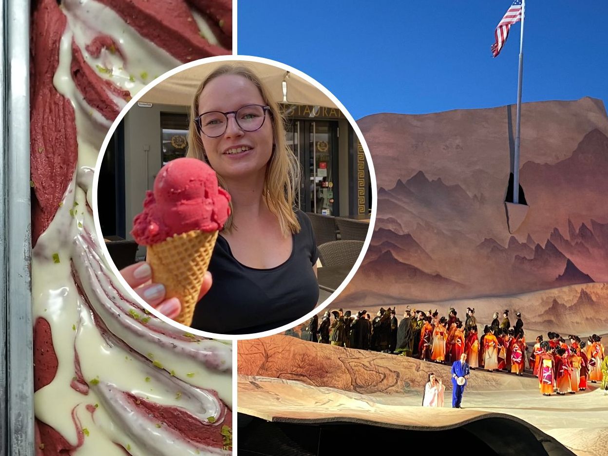 Es gibt jetzt ein Eis passend zu "Madame Butterfly". Es gibt jetzt ein Eis passend zu "Madame Butterfly".