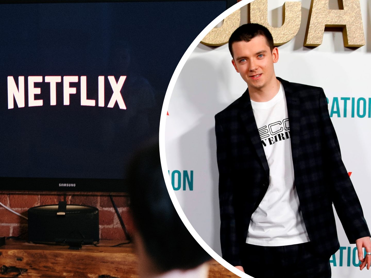 Schauspielern Asa Butterfield ist ein bekanntes Gesicht in der Serie "Sex Education".