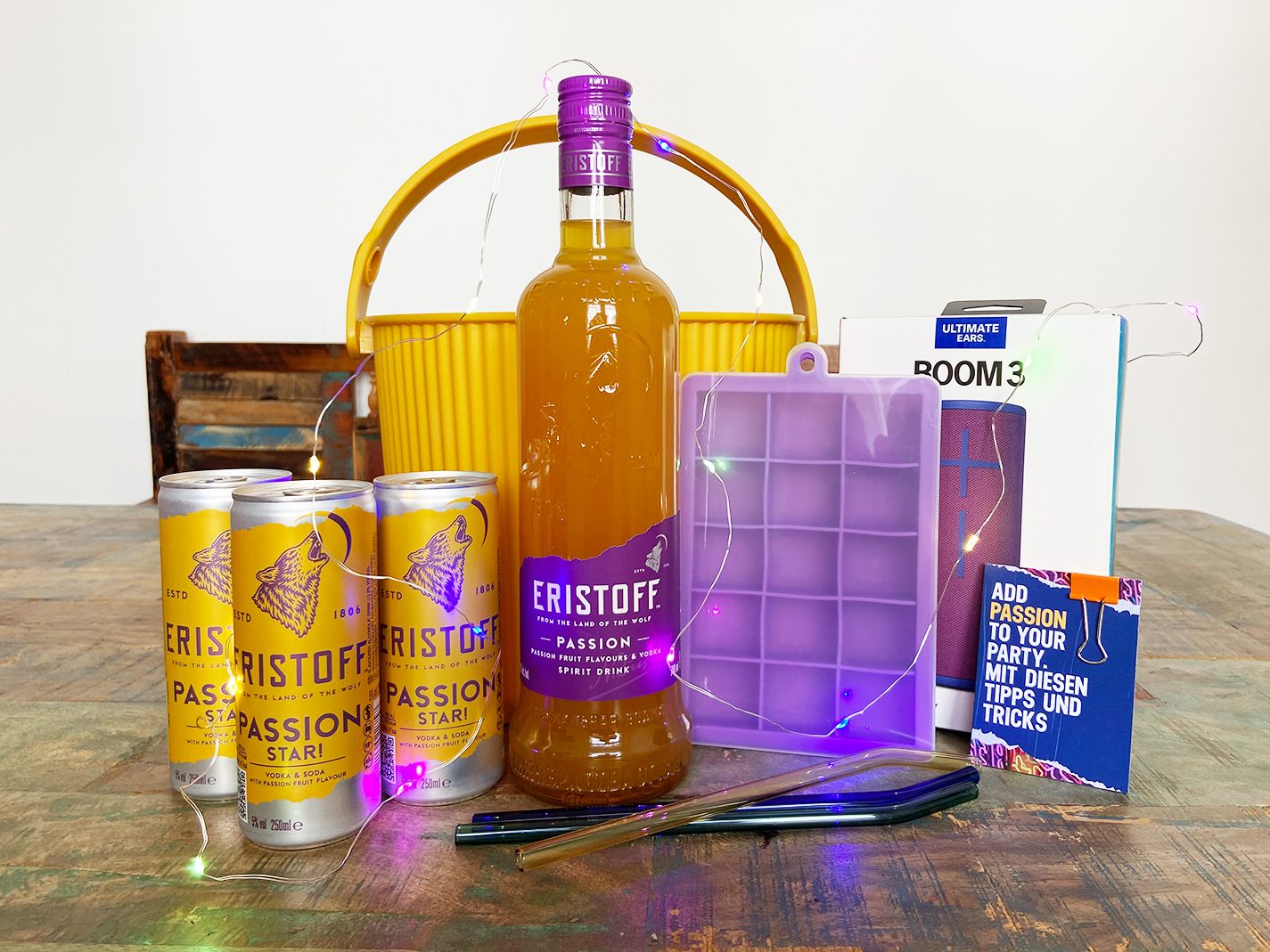 Wir verlosen eine ERISTOFF Party-Box. Wir verlosen eine ERISTOFF Party-Box.