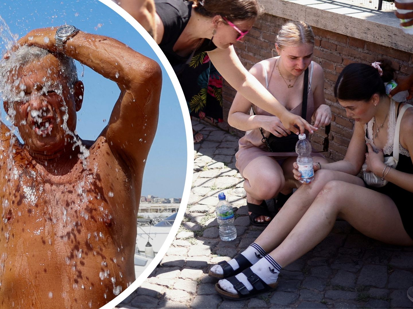 Temperaturen in Italien zehn Grad über dem Mittel - 48 Grad auf Sardinien erwartet. Temperaturen in Italien zehn Grad über dem Mittel - 48 Grad auf Sardinien erwartet.