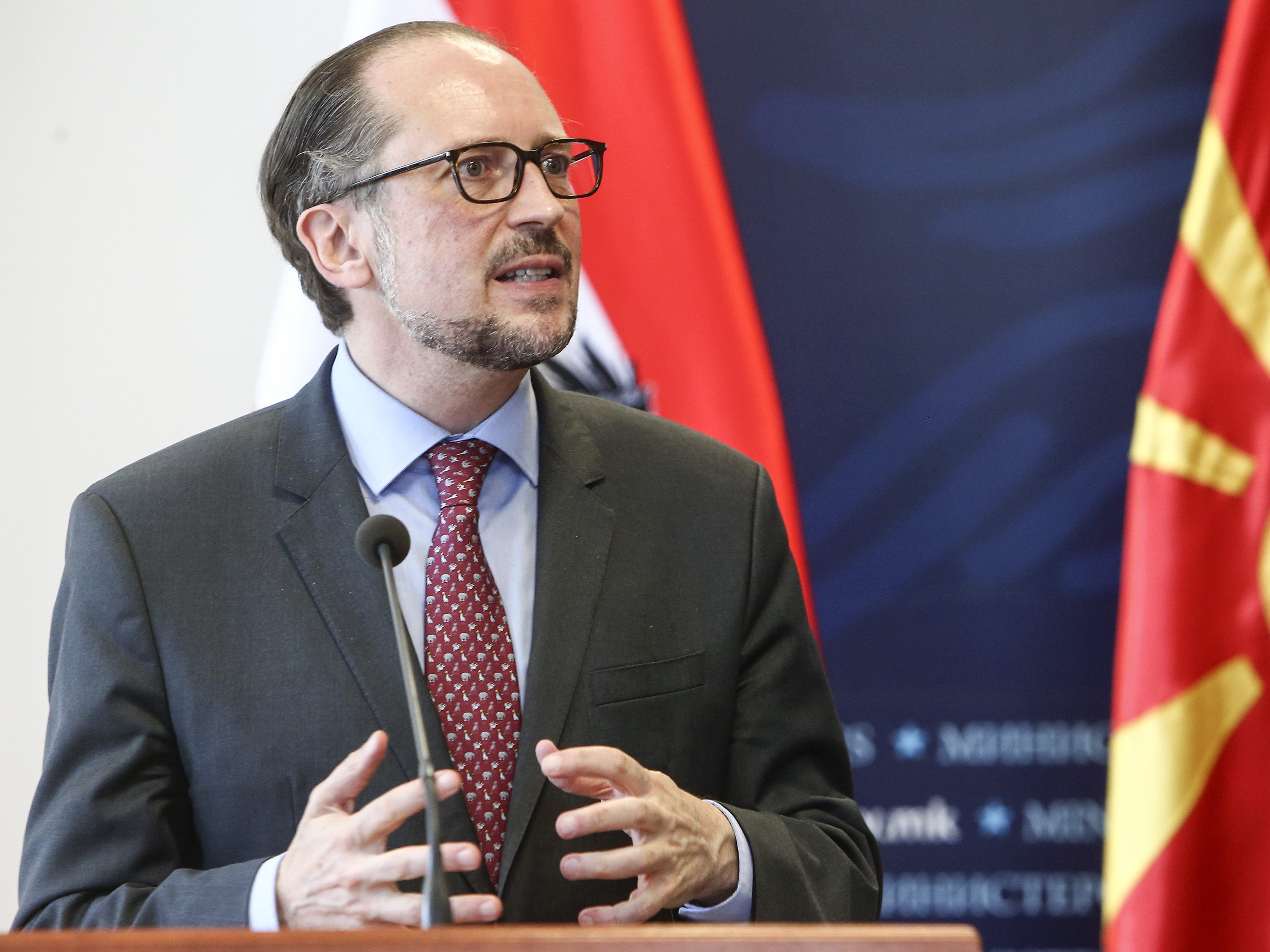 Außenminister Schallenberg reist erneut nach Skopje.
