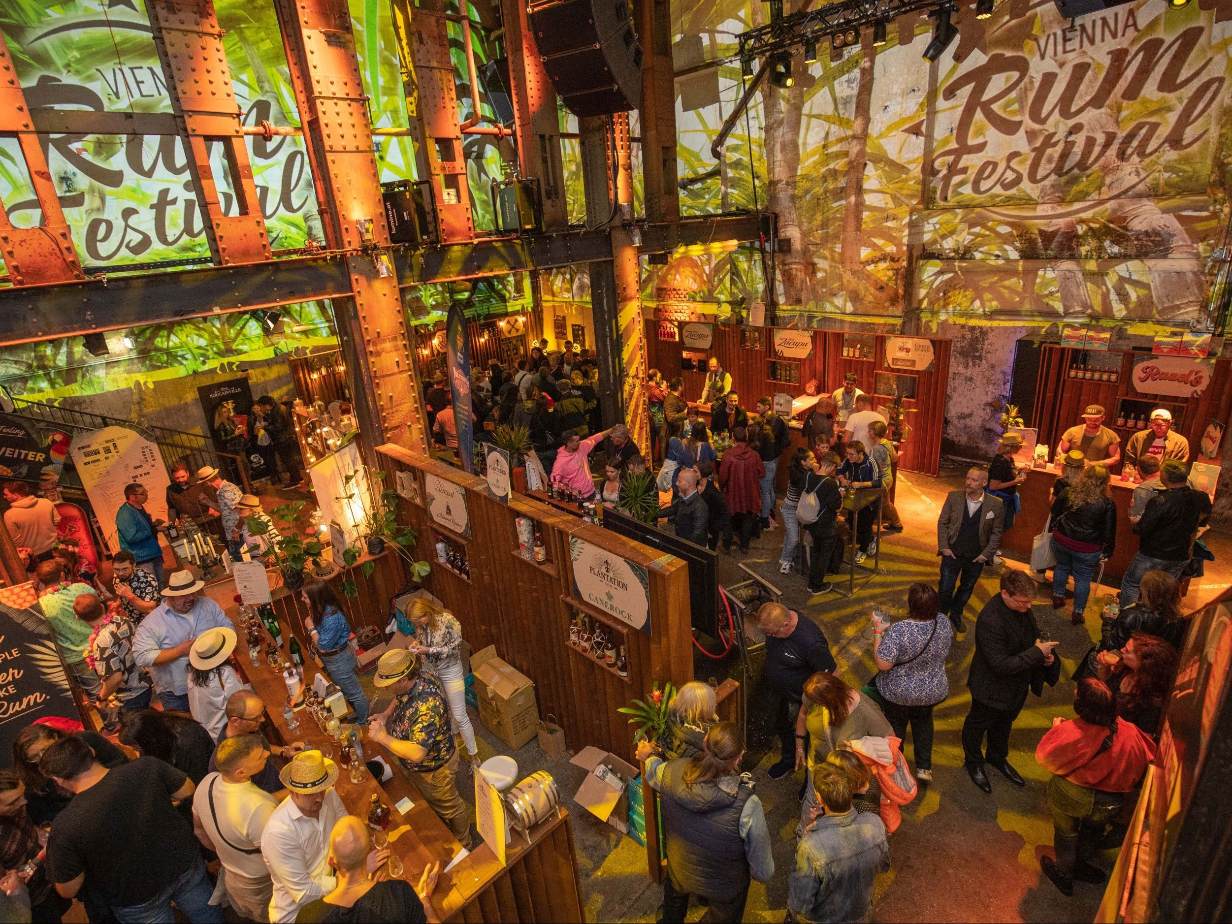 Das Vienna Rumfestival findet in der Wiener Ottakringer Brauerei statt.
