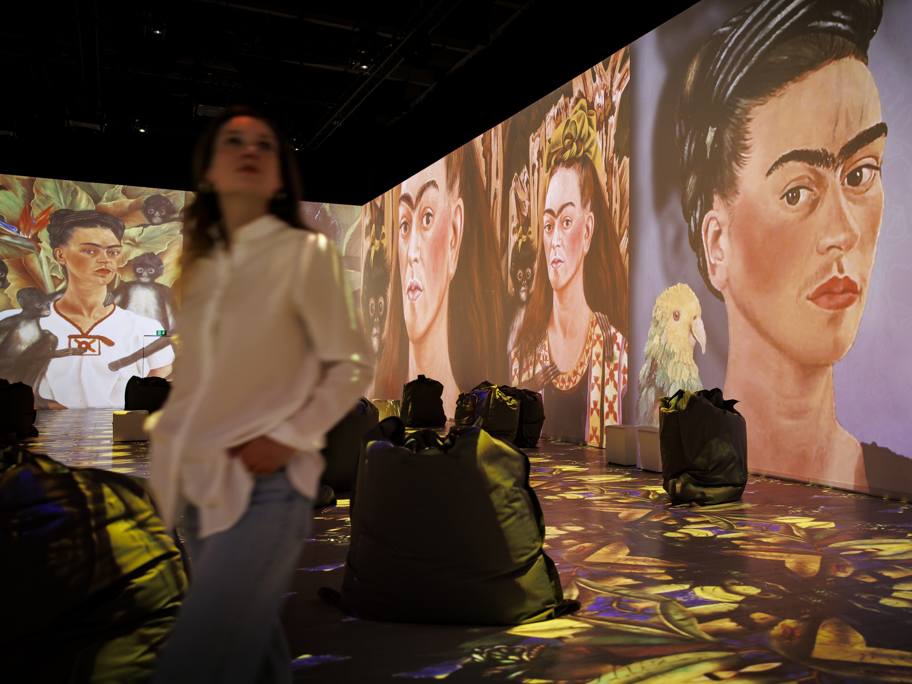 Die immersive Ausstellung "Viva Frida Kahlo" wird verlängert.