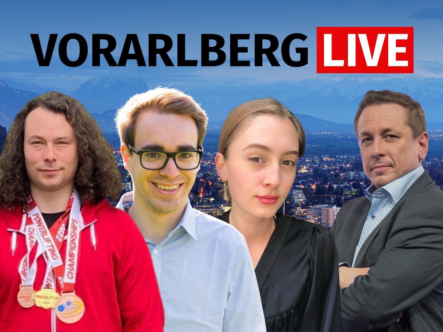 Andreas Jandorek, Clemens Rauch und Julia Kaar zu Gast bei "Vorarlberg LIVE". Andreas Jandorek, Clemens Rauch und Julia Kaar zu Gast bei "Vorarlberg LIVE".
