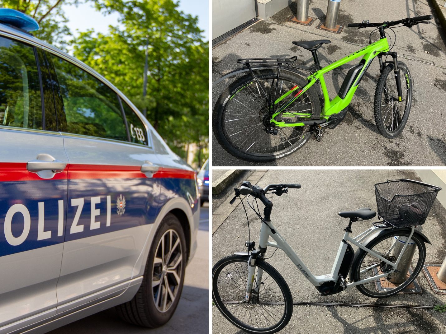Wer vermisst diese E-Bikes?