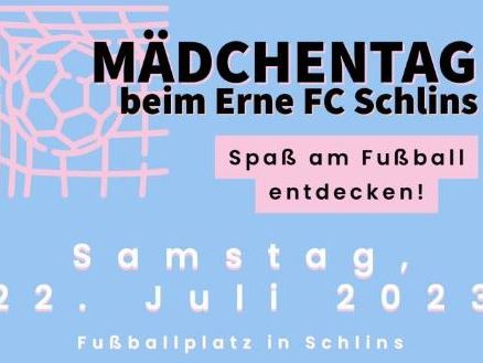Mädchentag beim ERNE FC Schlins