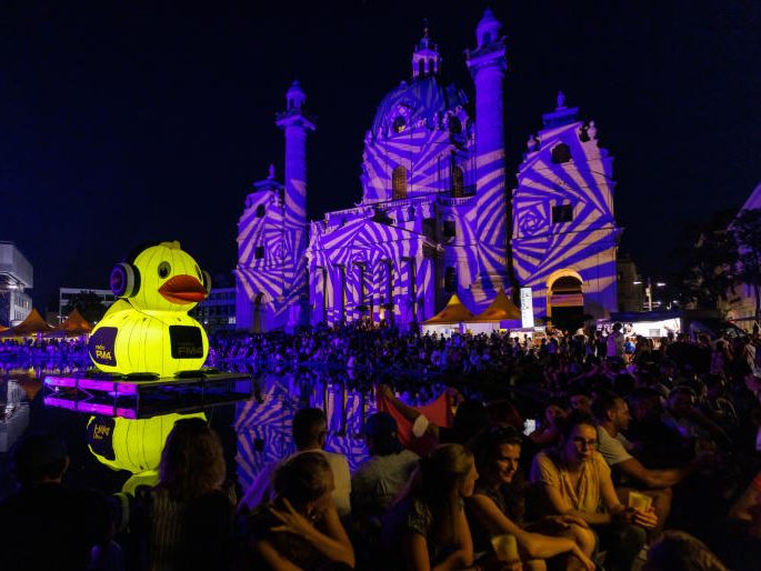 Das ist das Programm des 14. Popfests am Wiener Karlsplatz.