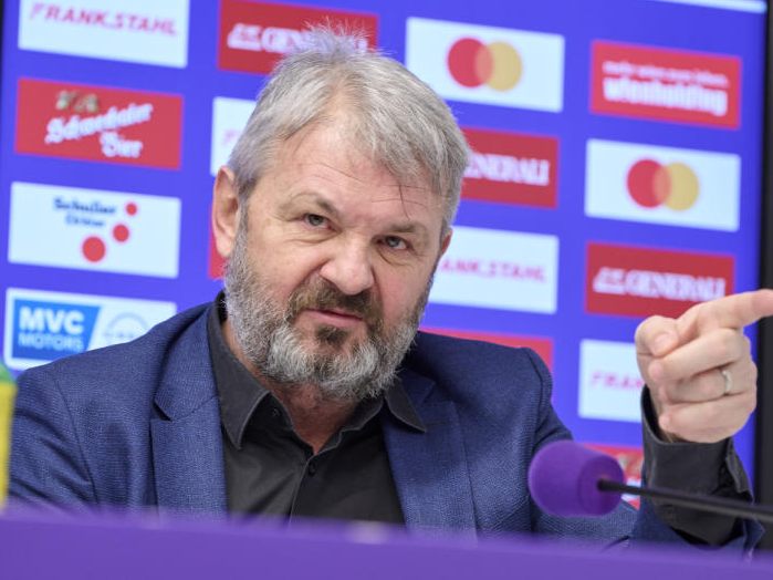 Sportvorstand Jürgen Werner wies darauf hin, dass die Wiener Austria auf Erlöse aus Spielerverkäufen angewiesen sei.