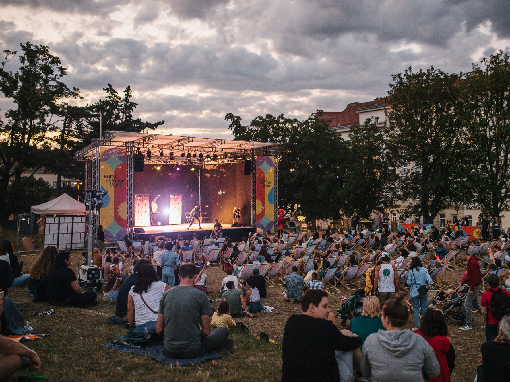 Gratis-Programm beim Kultursommer Wien 2023.