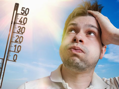 Am Wochenende wird es richtig heiß. Am Wochenende wird es richtig heiß.
