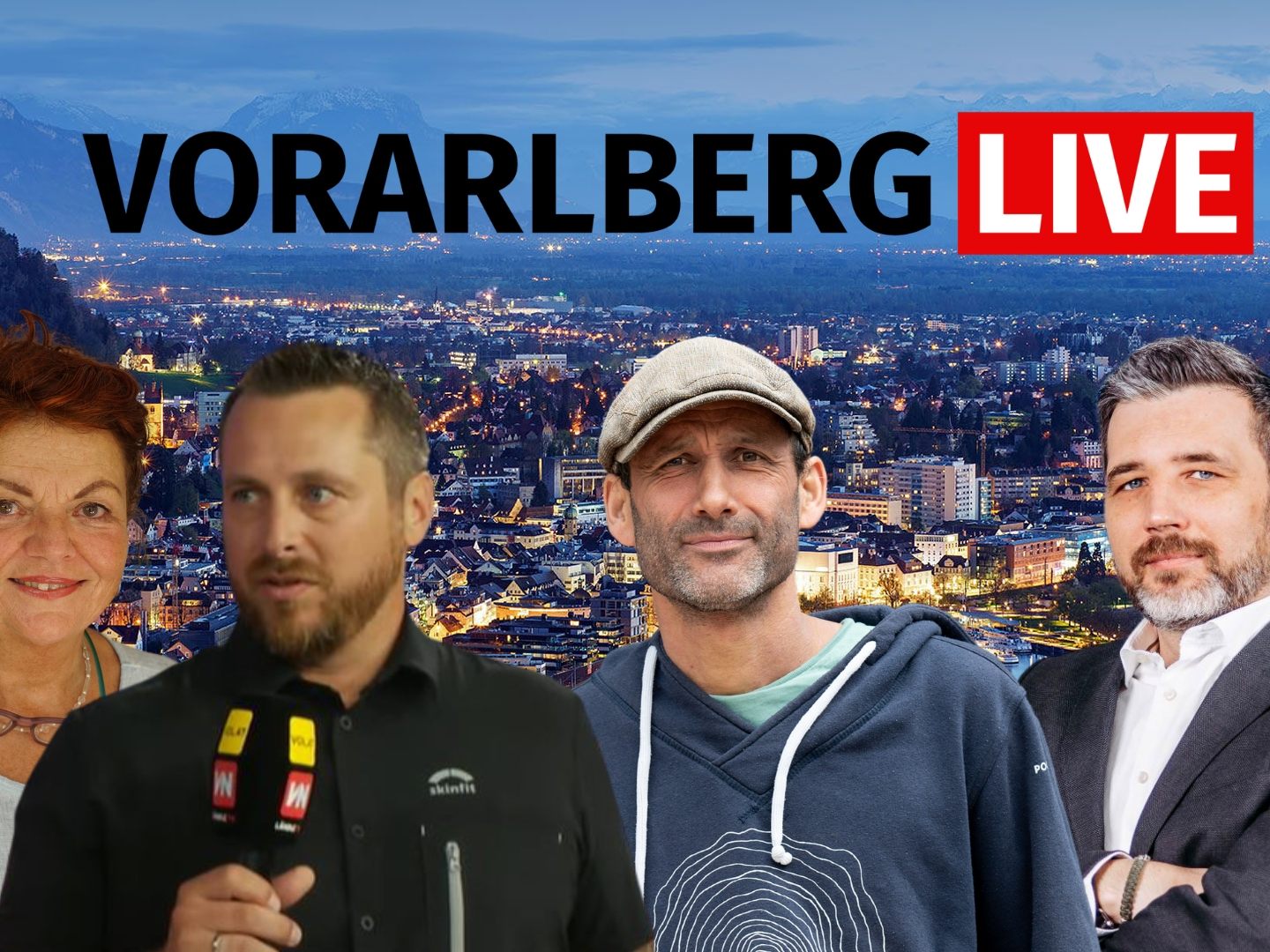 Brigitte Pregenzer, Björn Lamprecht und Herwig Bauer am Freitag bei "Vorarlberg LIVE". Brigitte Pregenzer, Björn Lamprecht und Herwig Bauer am Freitag bei "Vorarlberg LIVE".