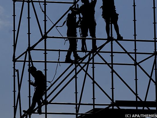 Bausektor am stärksten von Konjunkturflaute betroffen