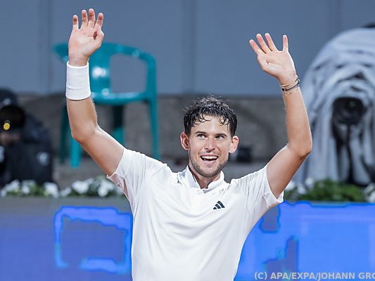 Dominic Thiem nach seinem Kitzbühel-Auftaktsieg erleichtert Dominic Thiem nach seinem Kitzbühel-Auftaktsieg erleichtert