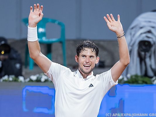 Dominic Thiem nach seinem Kitzbühel-Auftaktsieg erleichtert