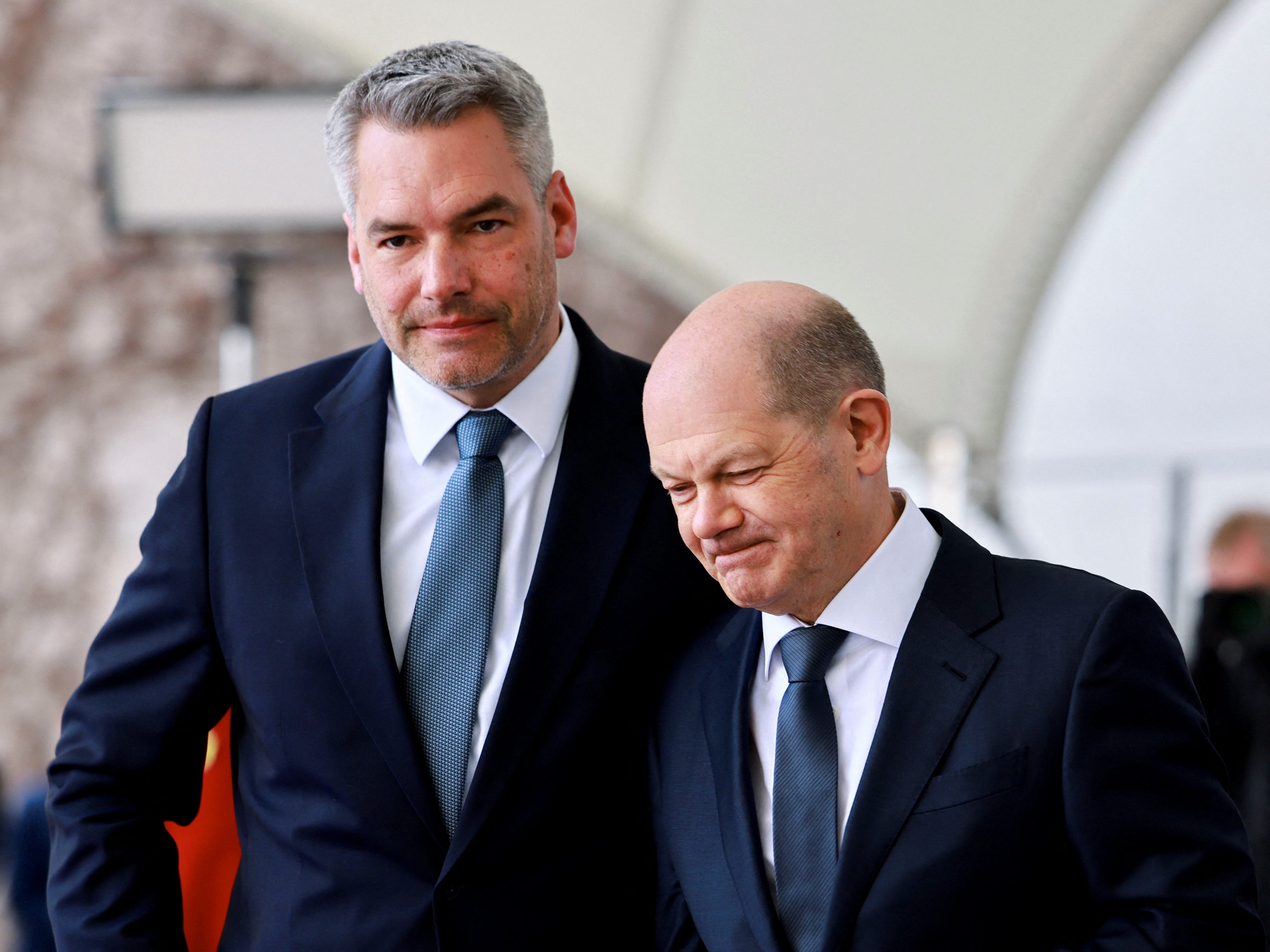 Nach Nehammers Besuch in Berlin kommt Scholz nun nach Salzburg. Nach Nehammers Besuch in Berlin kommt Scholz nun nach Salzburg.
