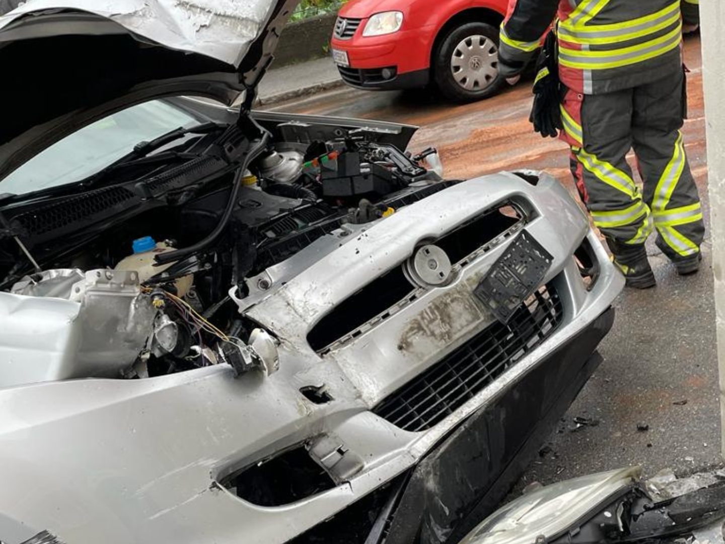 Unfall in Schwarzach.