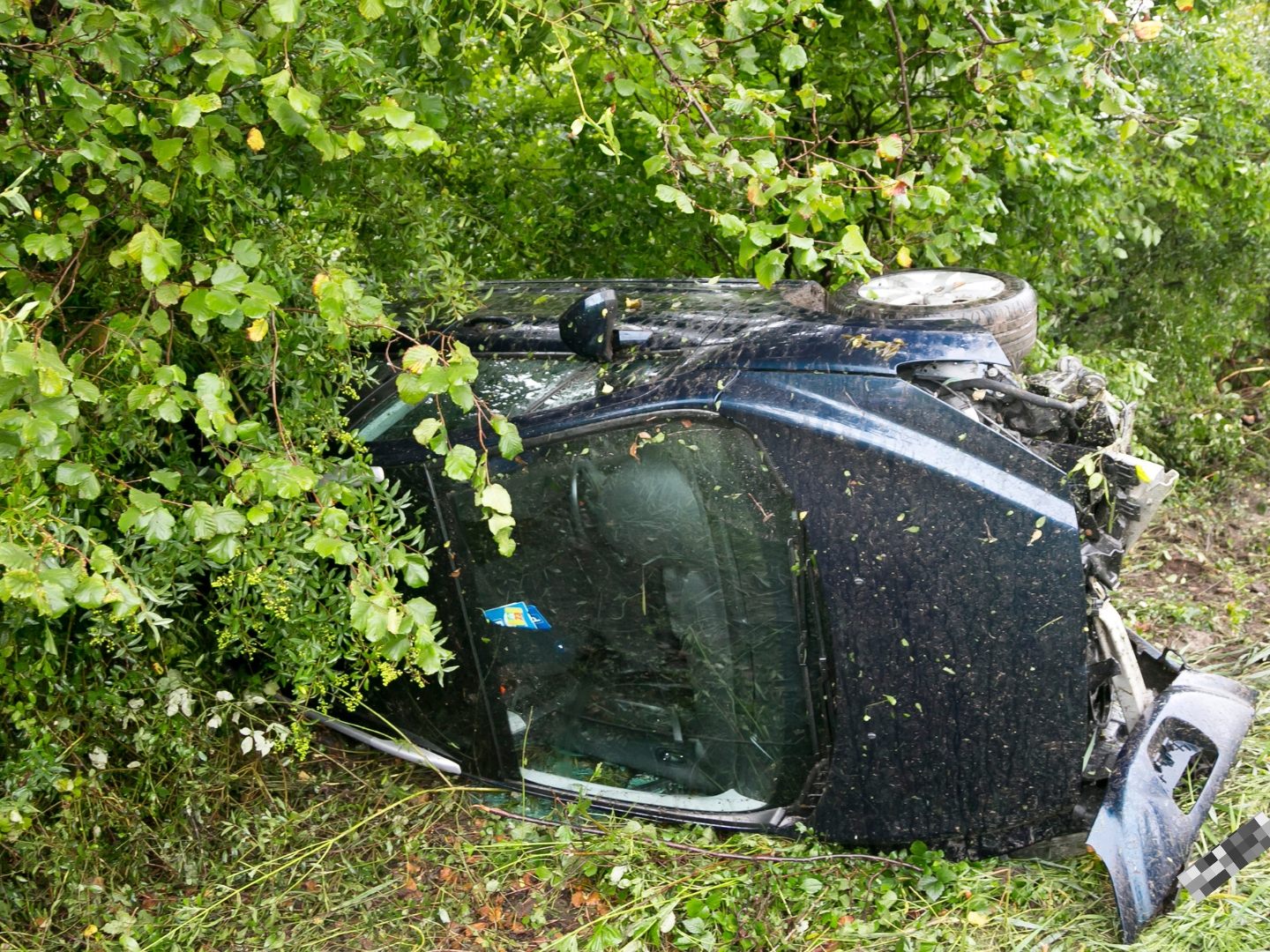 Schwerer Unfall auf der A14.