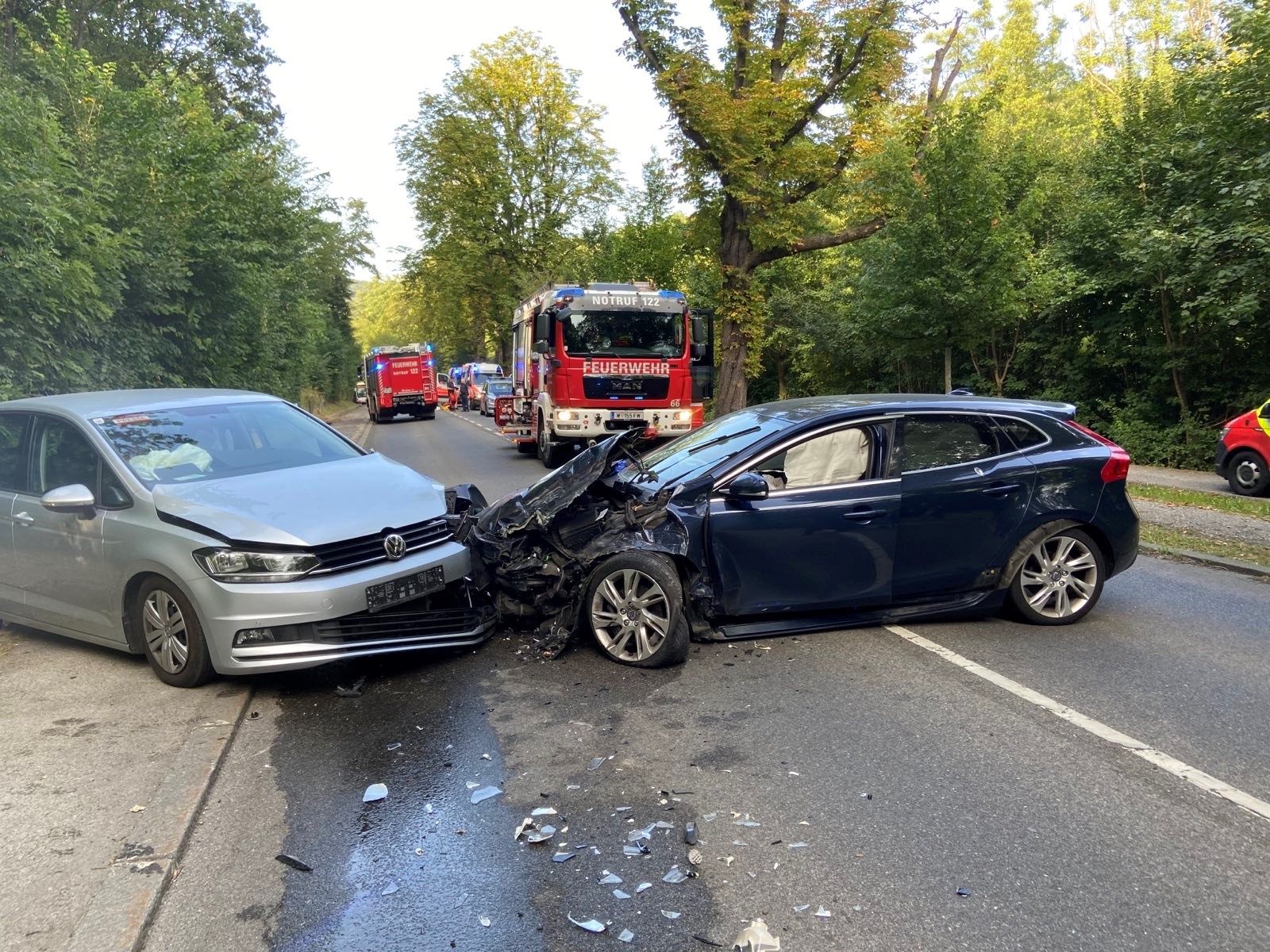 Einen Unfall hat es in Wien-Hernals gegeben.