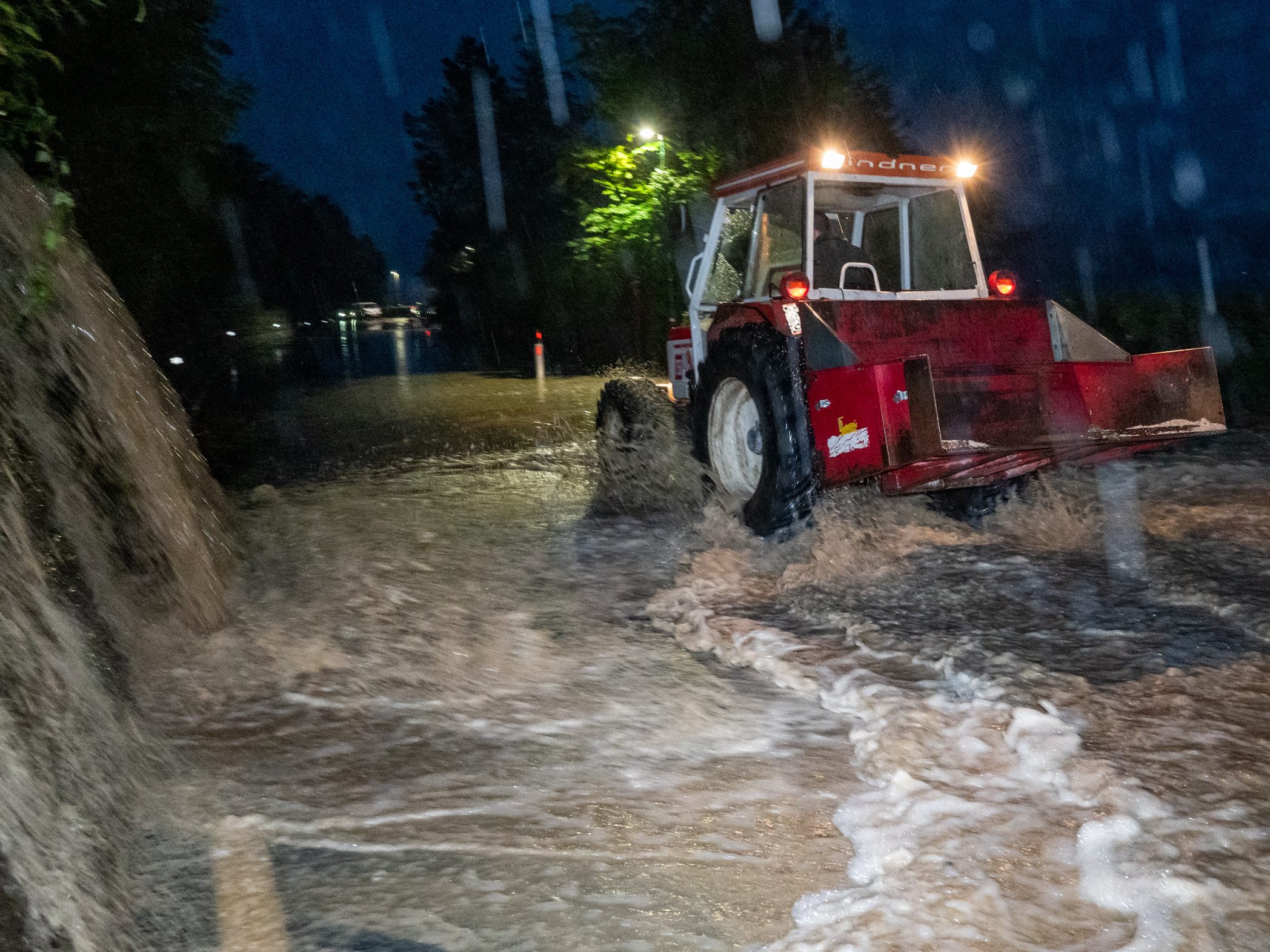 116 Feuerwehren waren in Oberösterreich im Einsatz.