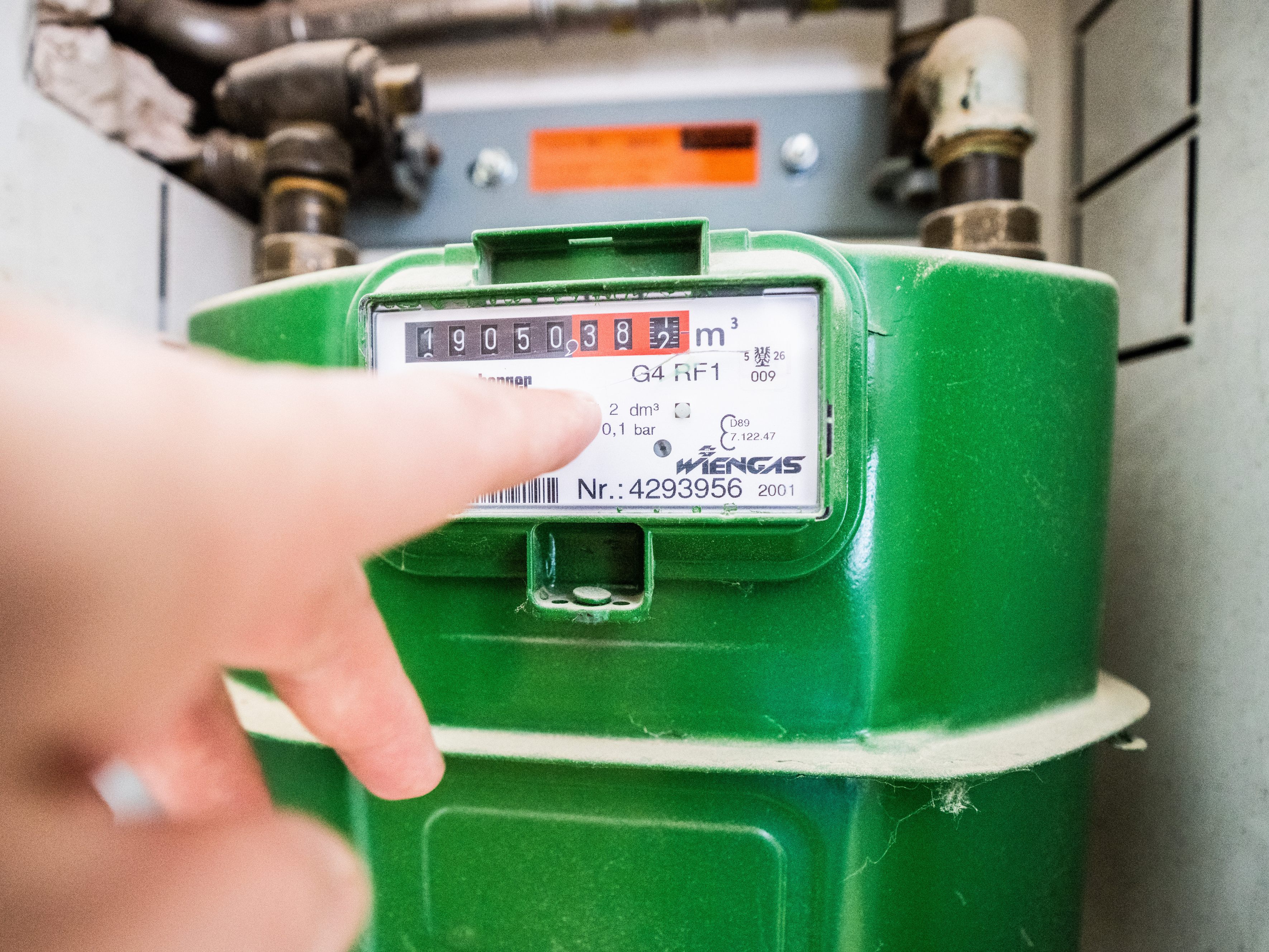 Die Gasspeicher sind zu 90 Prozent gefüllt. Die Gasspeicher sind zu 90 Prozent gefüllt.