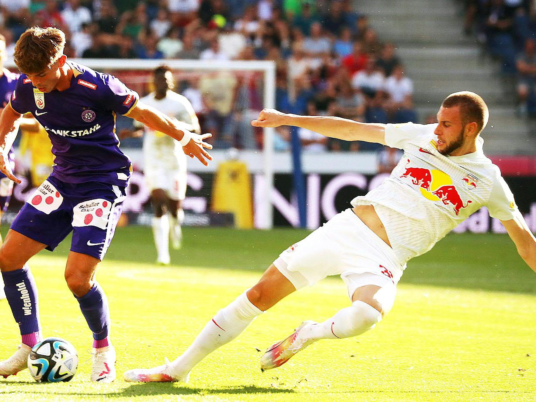 Austria kassierte Niederlage gegen Salzburg.