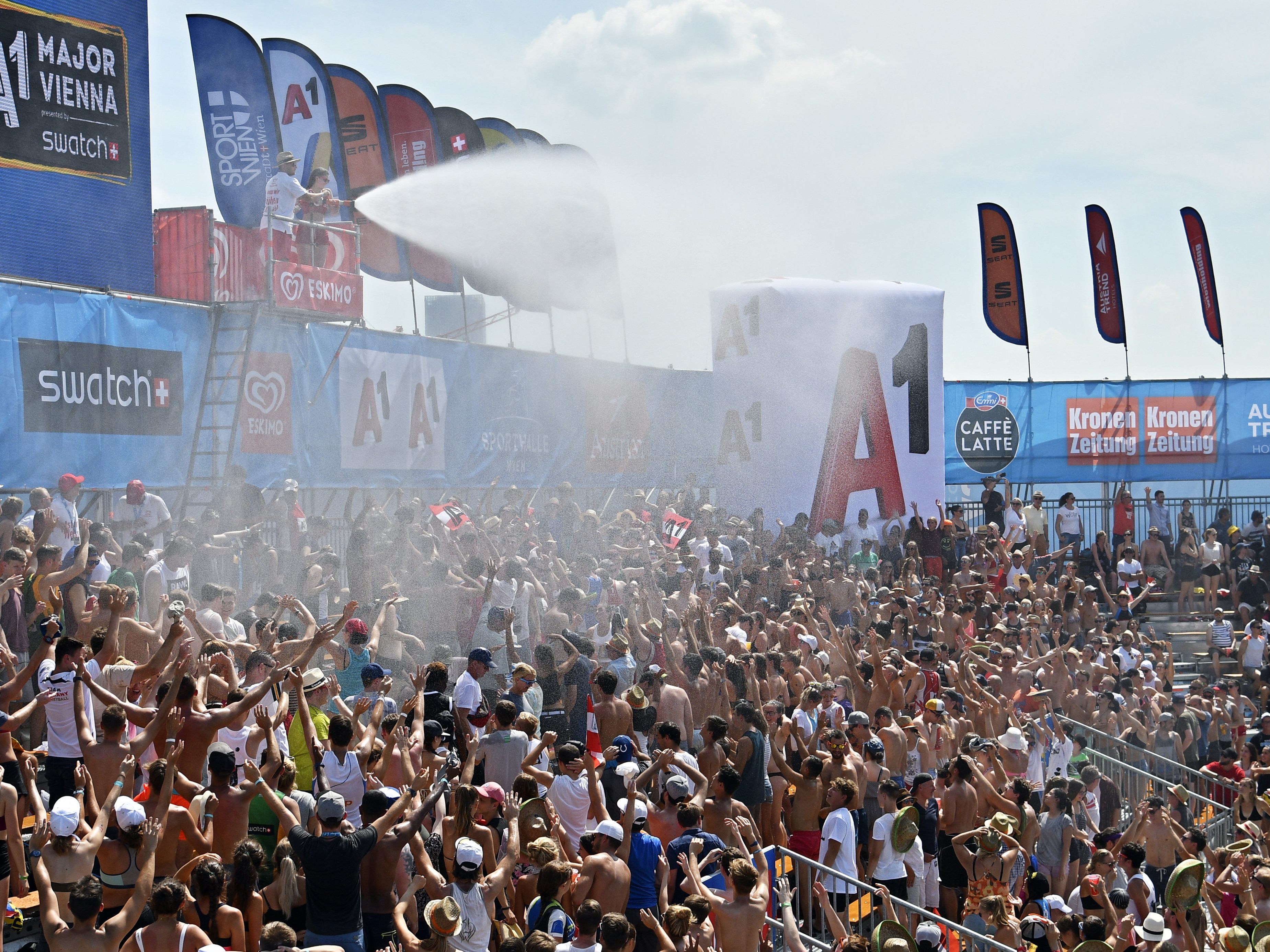 Hier gibt es Antworten auf Fragen zur Beachvolleyball-EM 2023 in Wien.