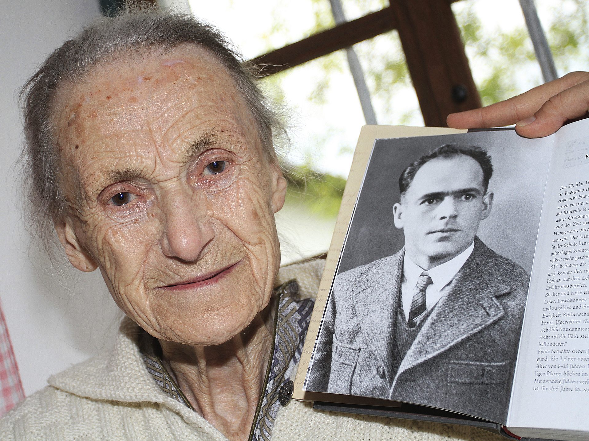 Seine Frau Franziska hielt Franz Jägerstätters Andenken hoch, bis sie 100-jährig verstarb.
