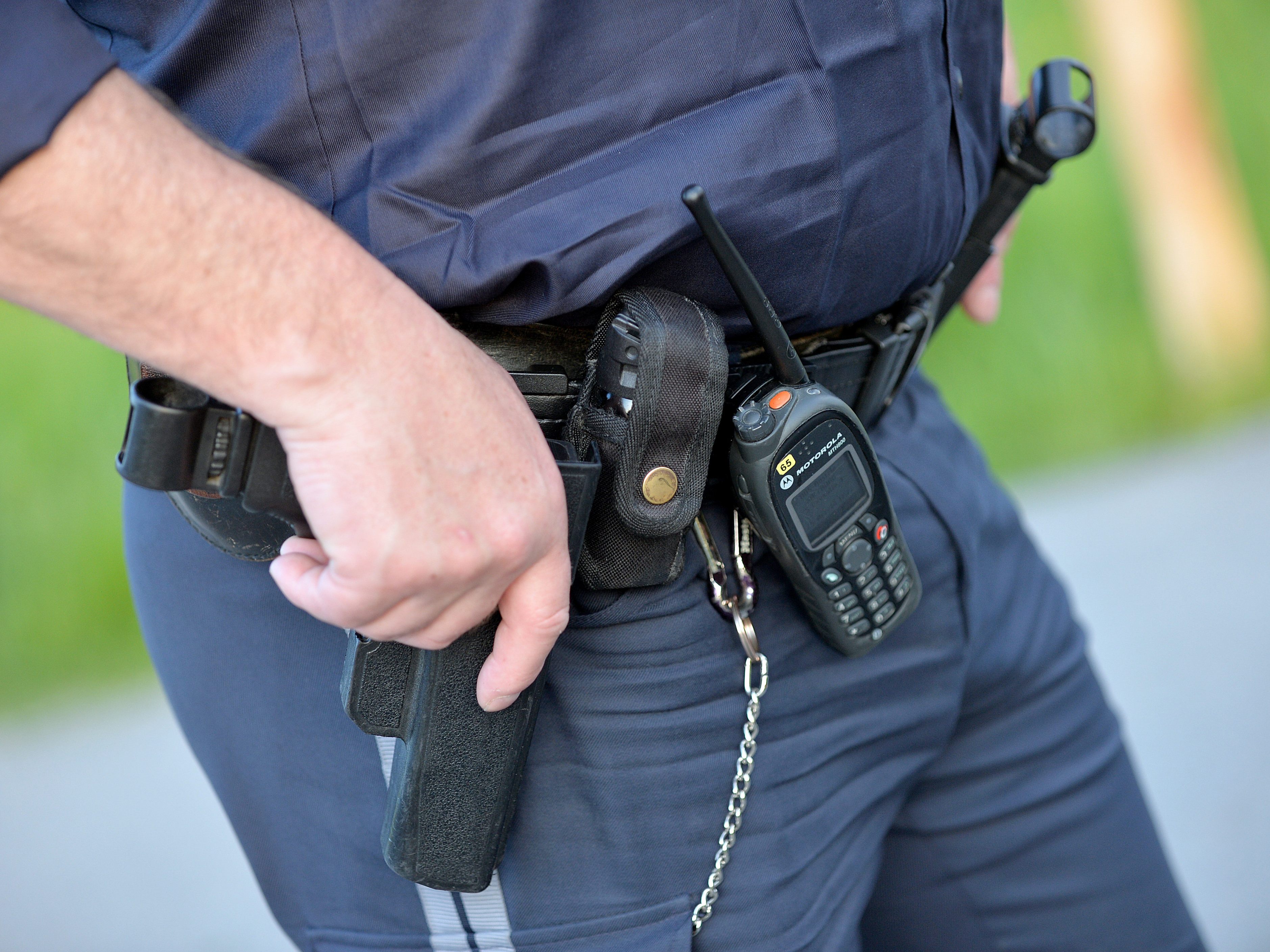 Wiener Polizisten wurden bei einer Amtshandlung attackiert. Wiener Polizisten wurden bei einer Amtshandlung attackiert.