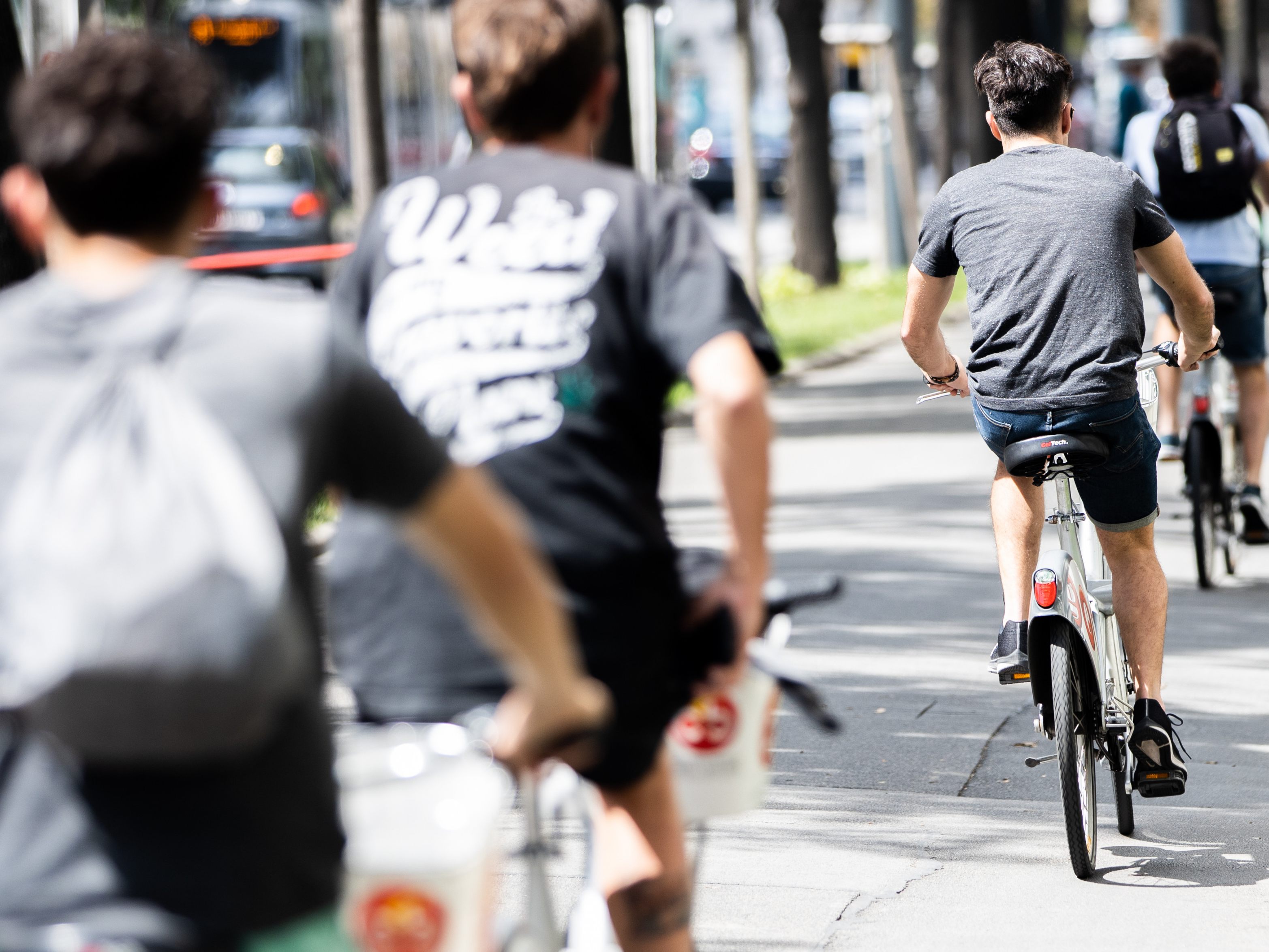 Am Freitag sorgt eine Rad-Demo in Wien für Staus. Am Freitag sorgt eine Rad-Demo in Wien für Staus.
