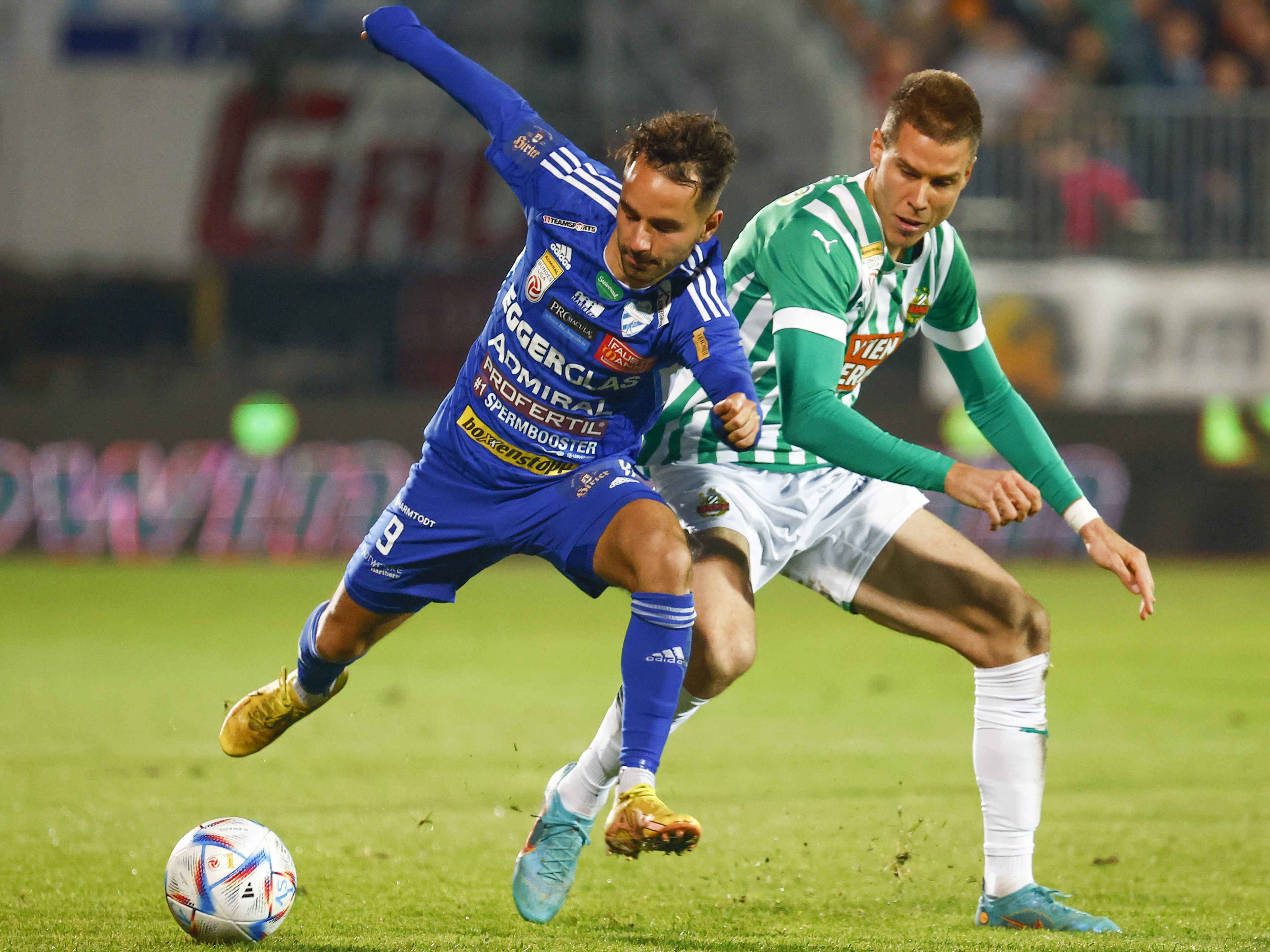 Rapid Wien trifft am Sonntag in der Fußball-Bundesliga auf Hartberg. Rapid Wien trifft am Sonntag in der Fußball-Bundesliga auf Hartberg.