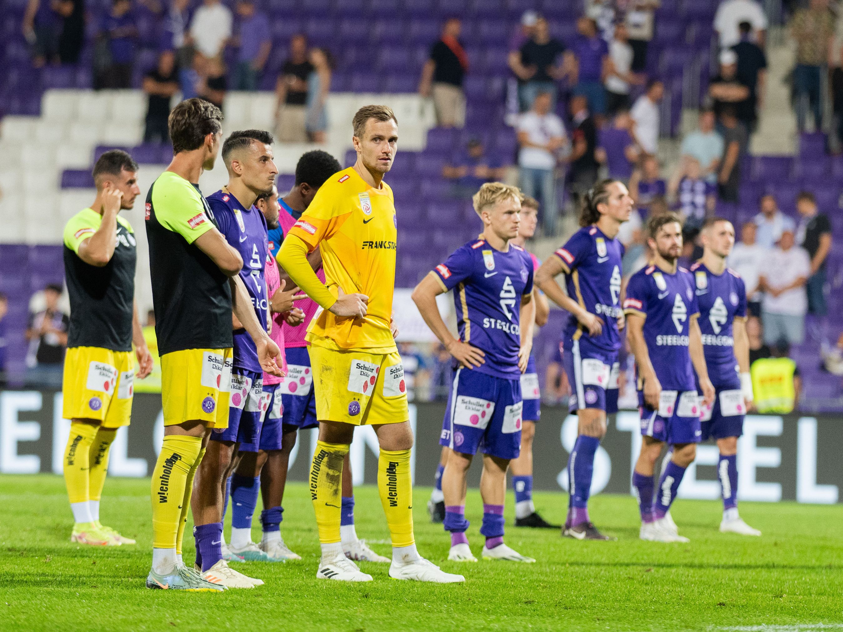 Die Wiener Austria ist gegen Legia Warschau ausgeschieden.