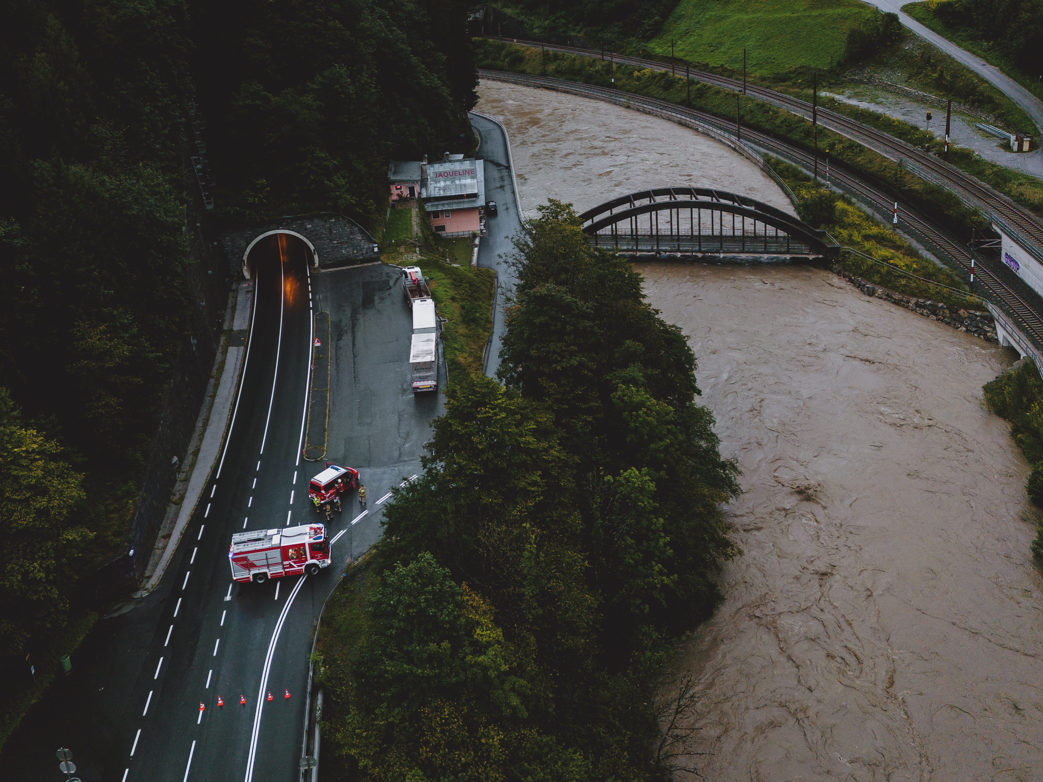 Unwetter in Österreich sorgten erneut für eine Spur der Verwüstung.