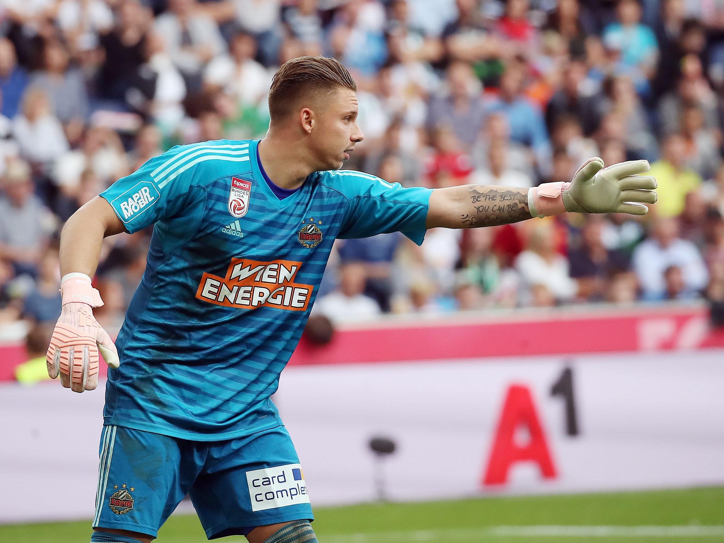 Ex-Rapid Wien-Goalie Knoflach spielt jetzt für Hartberg.