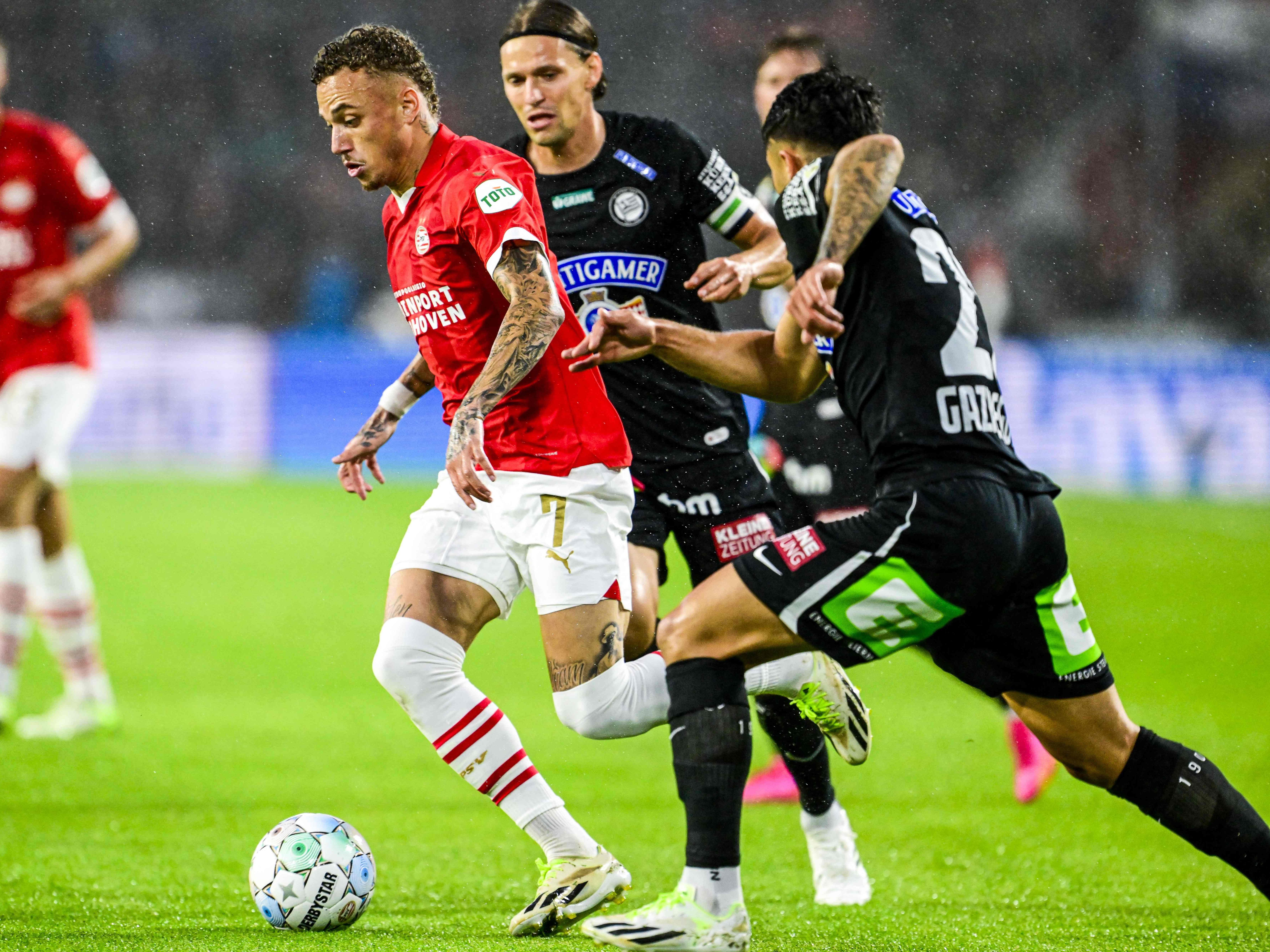 Die Spieler von Sturm Graz waren heute meist einen Schritt zu spät. Die Spieler von Sturm Graz waren heute meist einen Schritt zu spät.