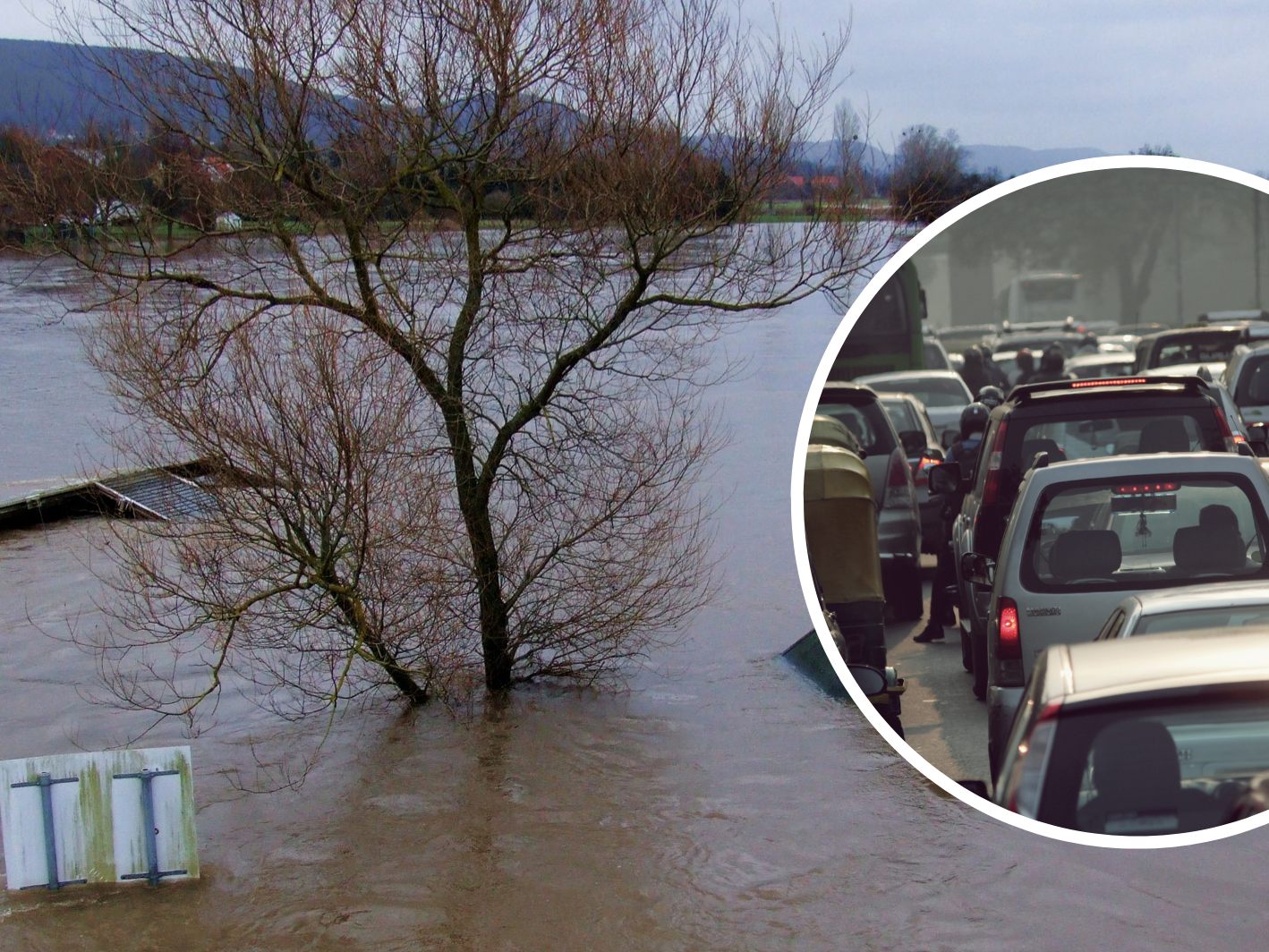 Bei Hochwasserschäden am Fahrzeug ist Vorsicht geboten. Bei Hochwasserschäden am Fahrzeug ist Vorsicht geboten.