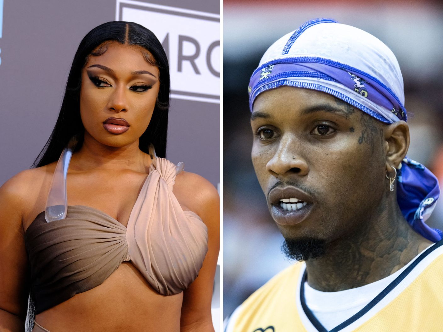Rapper Lanez muss für zehn Jahre ins Gefängnis. Rapper Lanez muss für zehn Jahre ins Gefängnis.