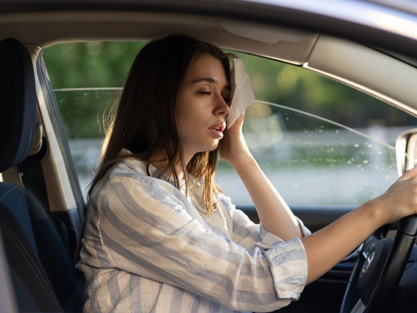 An Hitzetagen gibt es mehr Verkehrsunfälle mit Personenschaden. An Hitzetagen gibt es mehr Verkehrsunfälle mit Personenschaden.