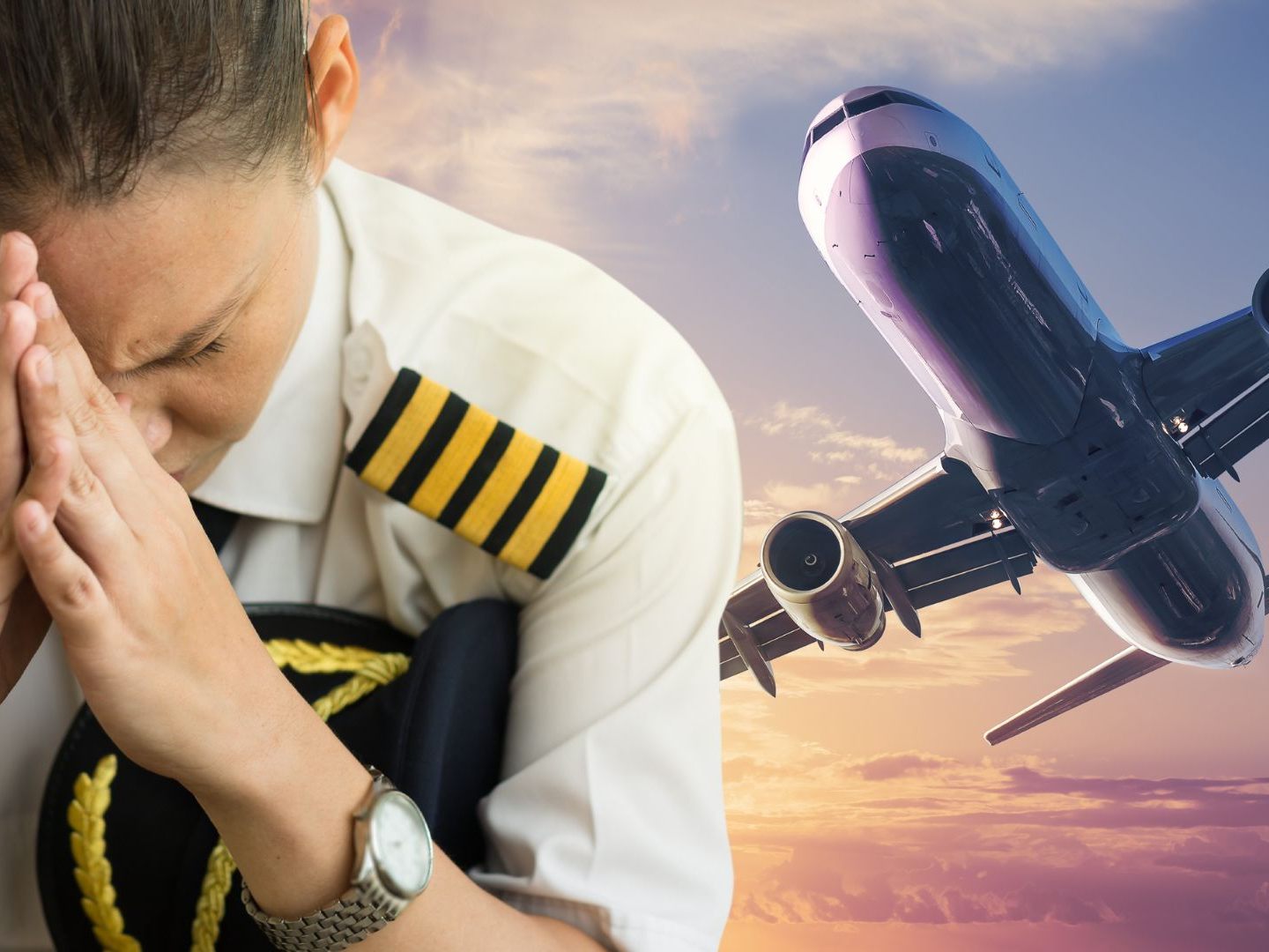 Sekundenschlaf kommt bei Piloten nicht selten vor. Sekundenschlaf kommt bei Piloten nicht selten vor.
