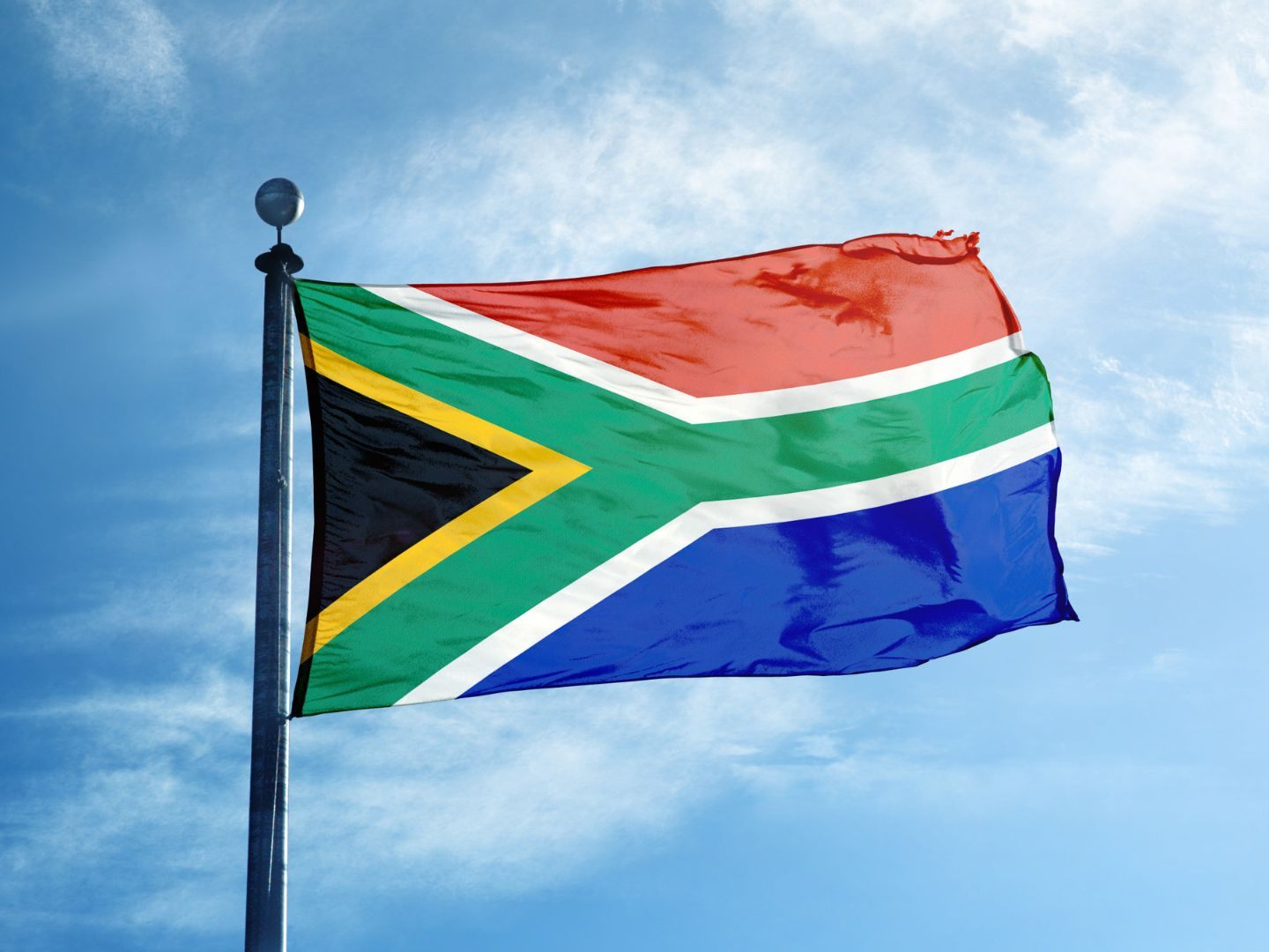 Oberster Gerichtshof in Johannesburg verurteilte 52-Jährigen. Im Bild: Die Flagge Südafrikas. Oberster Gerichtshof in Johannesburg verurteilte 52-Jährigen. Im Bild: Die Flagge Südafrikas.