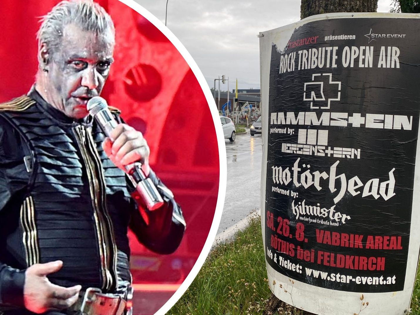 Es gibt Vorwürfe gegen Lindemann, nun soll eine Tribute-Band in Röthis auftreten.