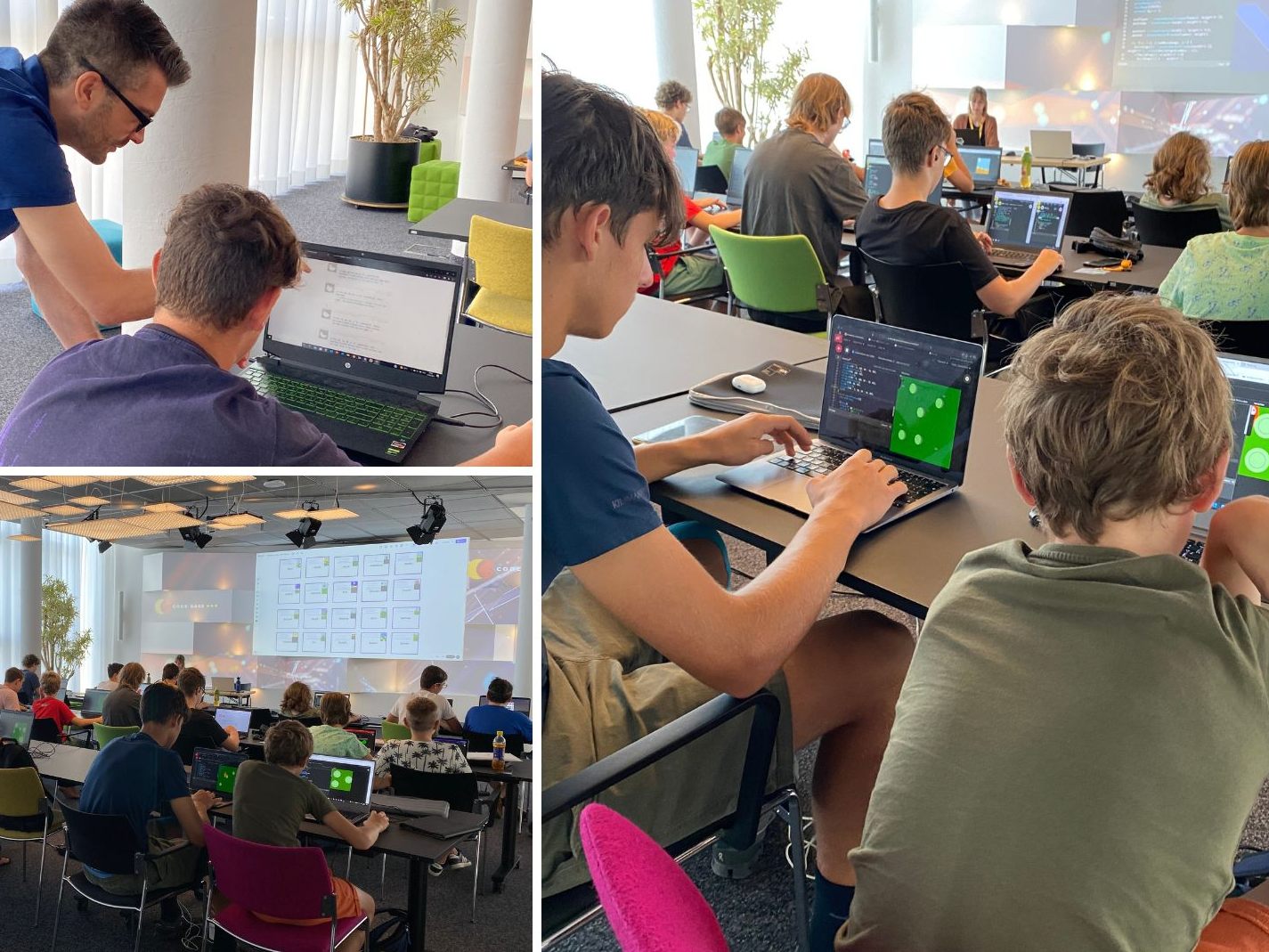 VOL.AT hat beim Code Base Camp im Medienhaus vorbeigeschaut.