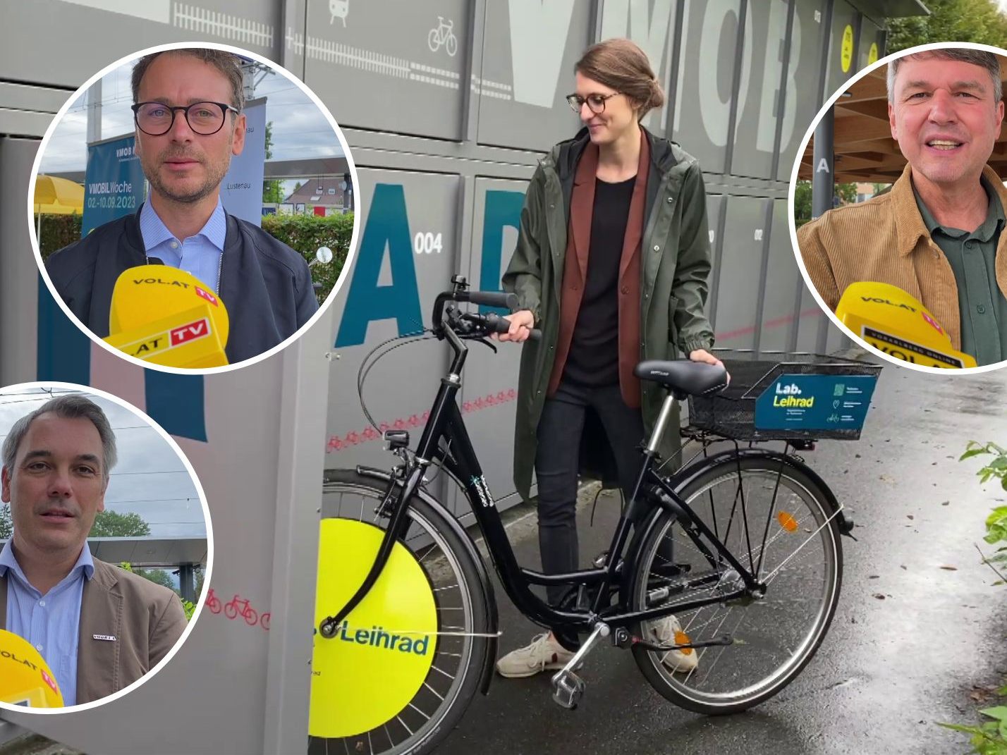 Ein neues Angebot mit Leihrädern kommt nach Lustenau. Ein neues Angebot mit Leihrädern kommt nach Lustenau.