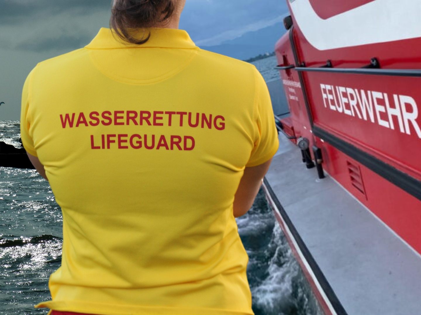 Motorboot in Sturm auf dem Bodensee gekentert. (Symbolbild)