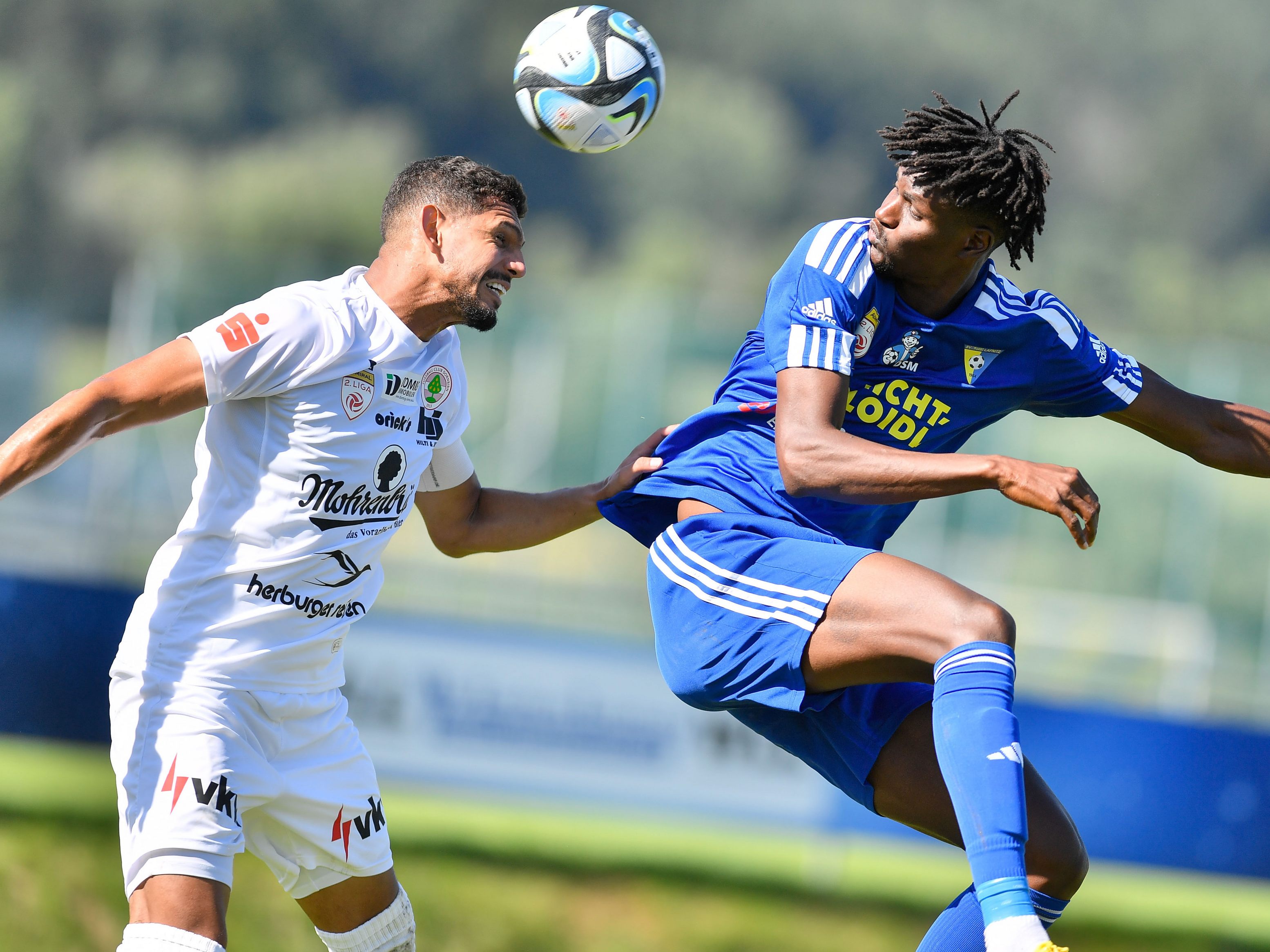 William Rodrigues (Dornbirn) gegen Cheikh Cory Sene (Lafnitz).