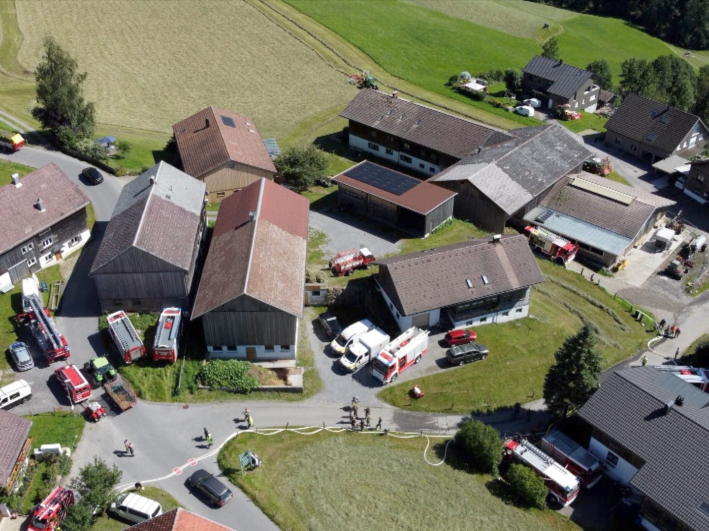 Die Feuerwehr wurde am Freitagnachmittag zu einem Einsatz in Egg alarmiert.