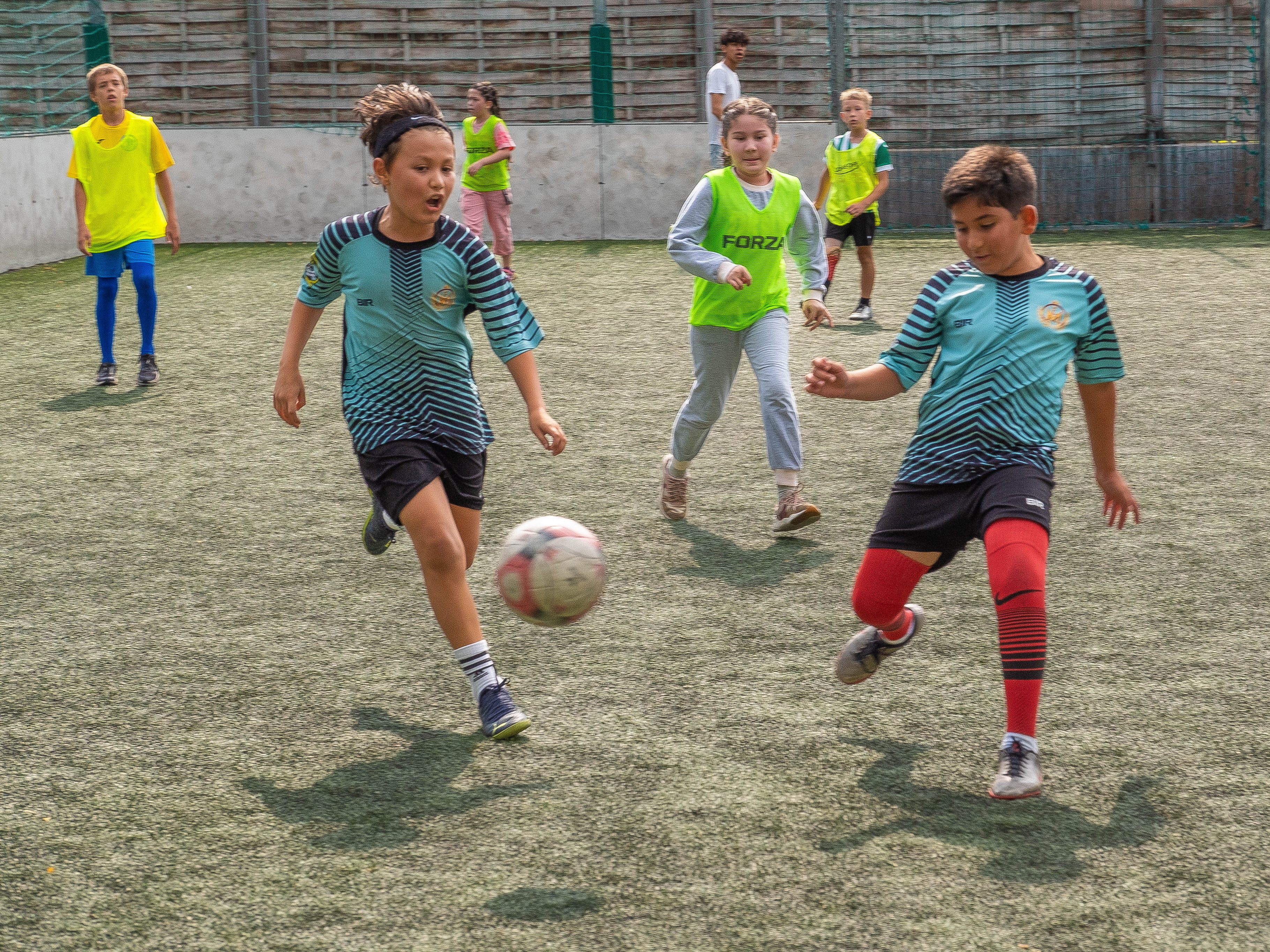 In Wien hat es ein Fußballturnier des Samariterbunds gegeben.