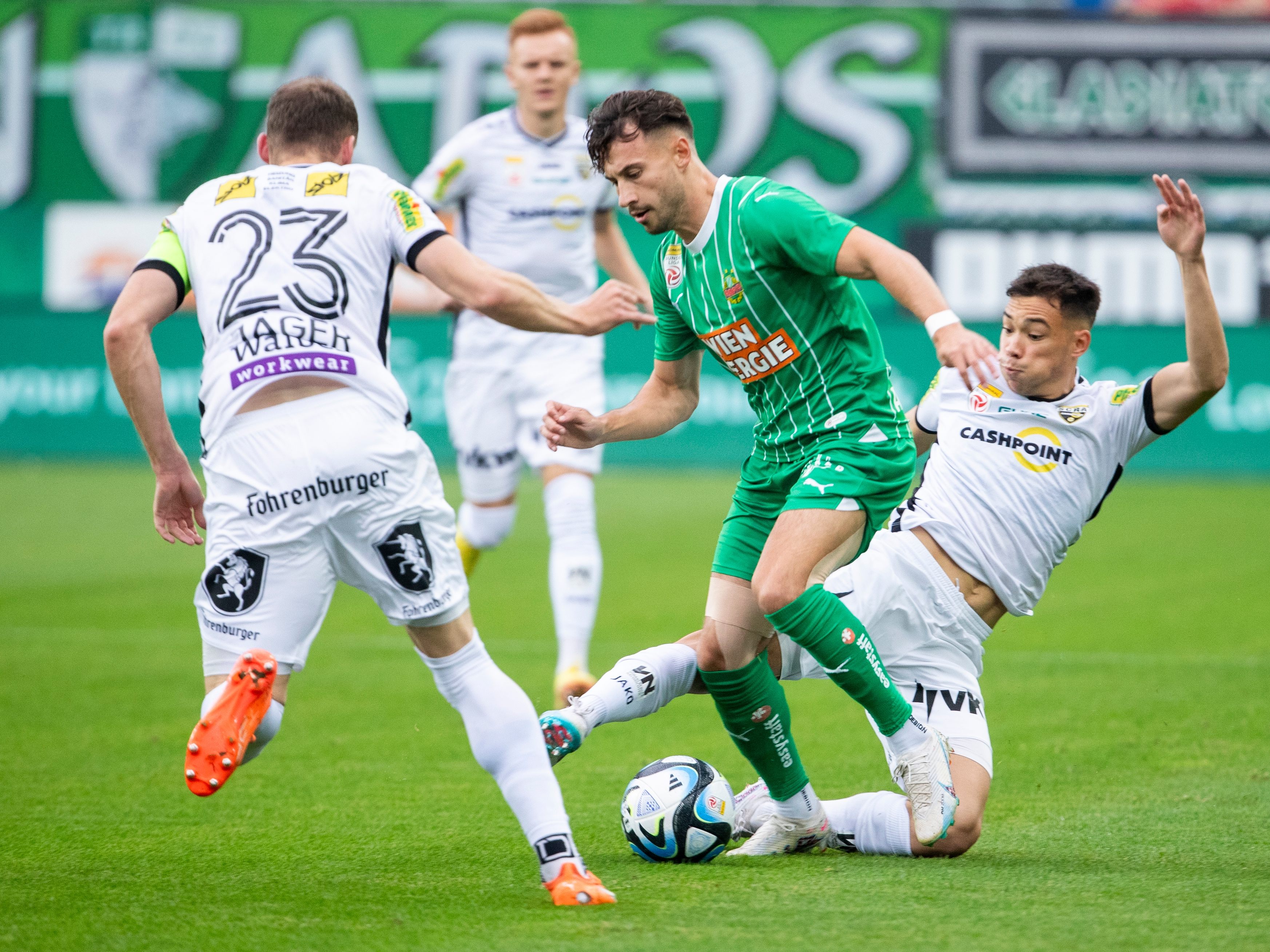 Jäger, Jurcec und Co. waren gegen die starken Wiener heute chancenlos. Jäger, Jurcec und Co. waren gegen die starken Wiener heute chancenlos.